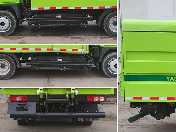 玉驍瓏牌YBH5040XTYSHBEV純電動(dòng)密閉式桶裝垃圾車公告圖片