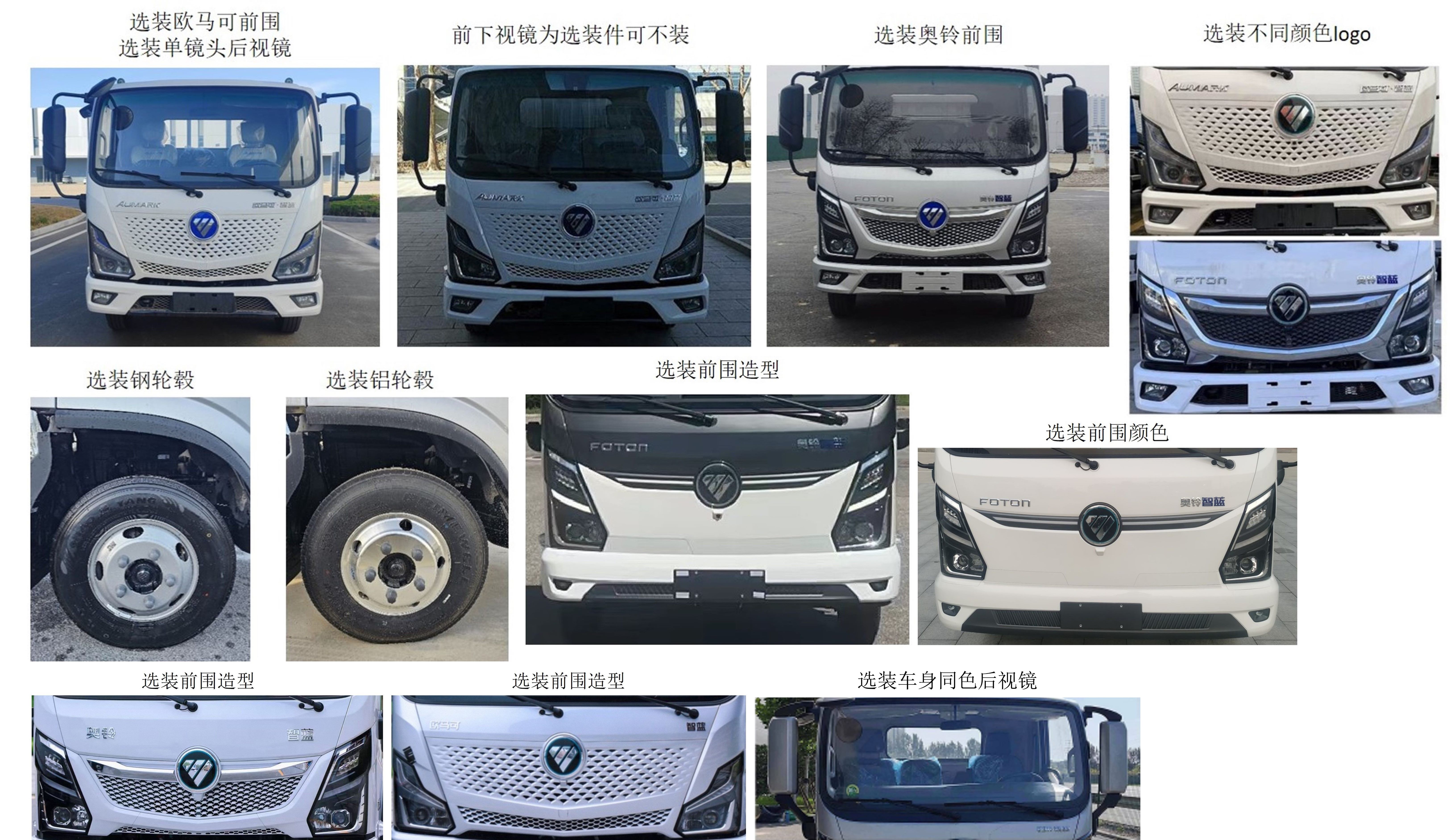 BJ1040EVA2Z2 福田牌163马力单桥纯电动4.2米纯电动载货汽车图片