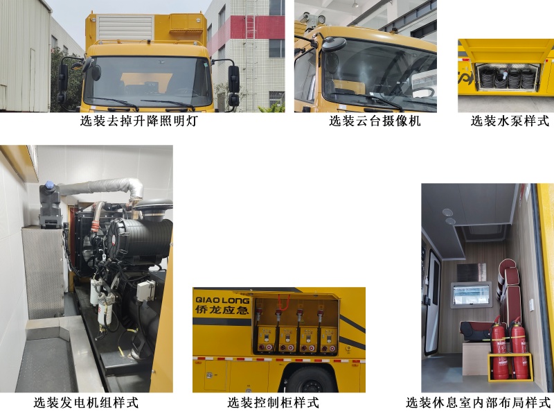 龙吸水牌FLG5150TPS118E大流量排水抢险车公告图片