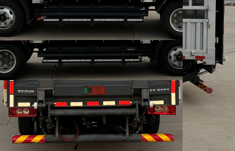 福田牌BJ5045CCYEV1G純電動(dòng)倉柵式運(yùn)輸車公告圖片