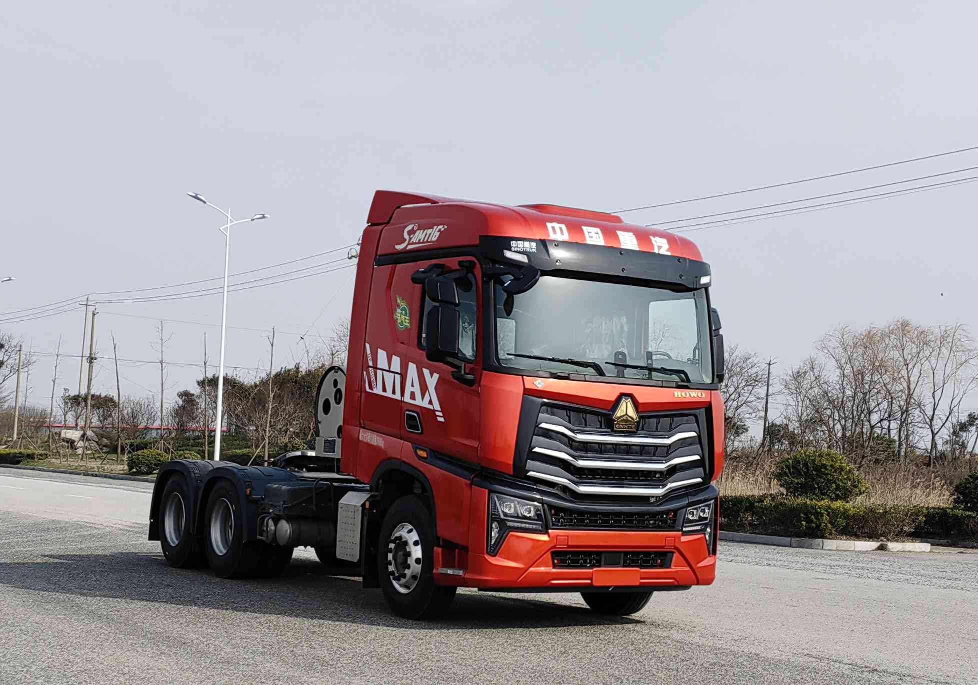 豪沃牌 650马力 牵引汽车(ZZ4257Y384KF1LT)