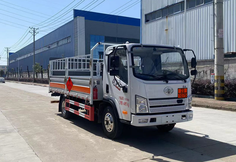 楚飞牌CLQ5041TQP6CA气瓶运输车