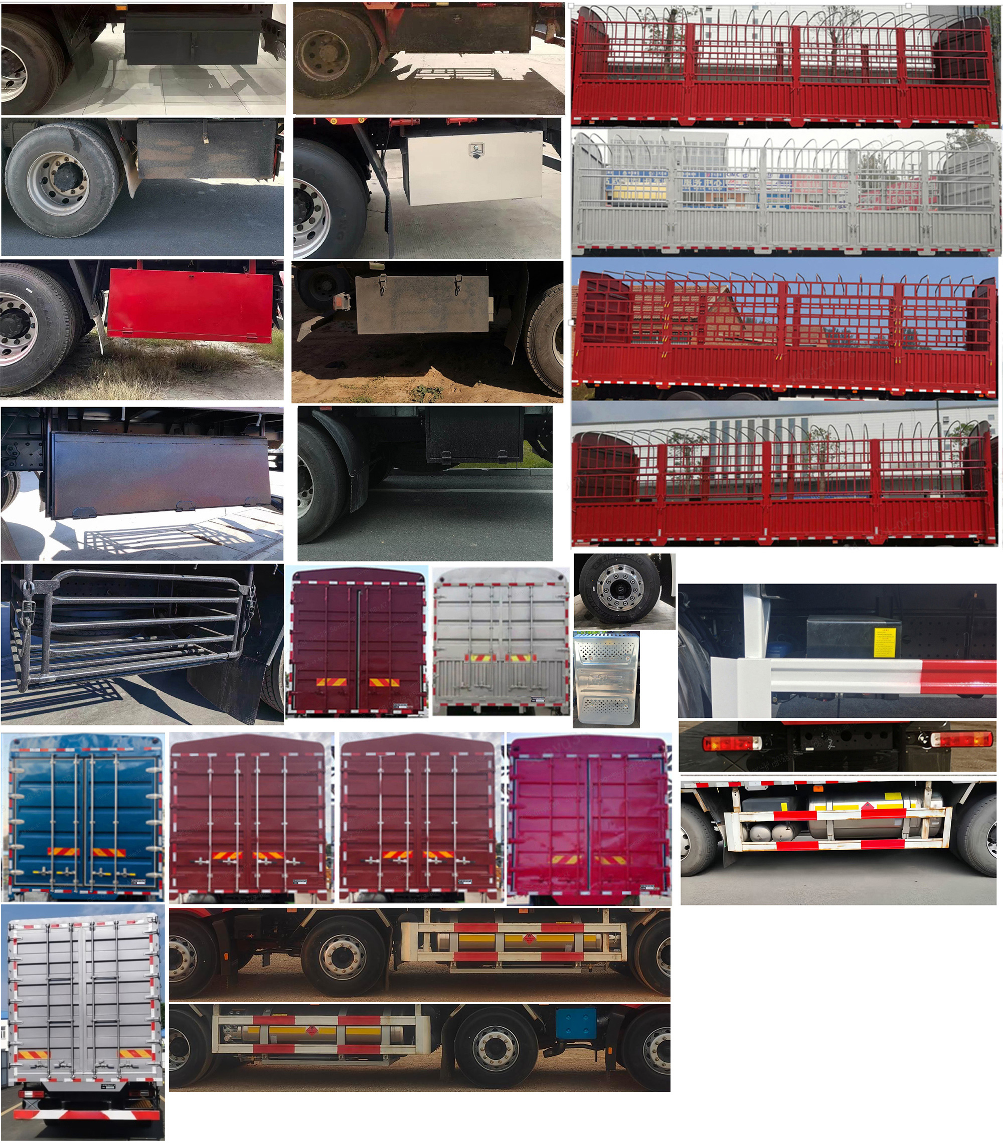 歐曼牌BJ5319CCYL6GRL-01倉(cāng)柵式運(yùn)輸車公告圖片