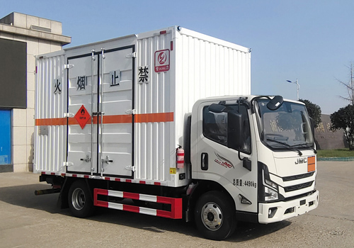 专力牌ZLC5040XRQJ6易燃气体厢式运输车