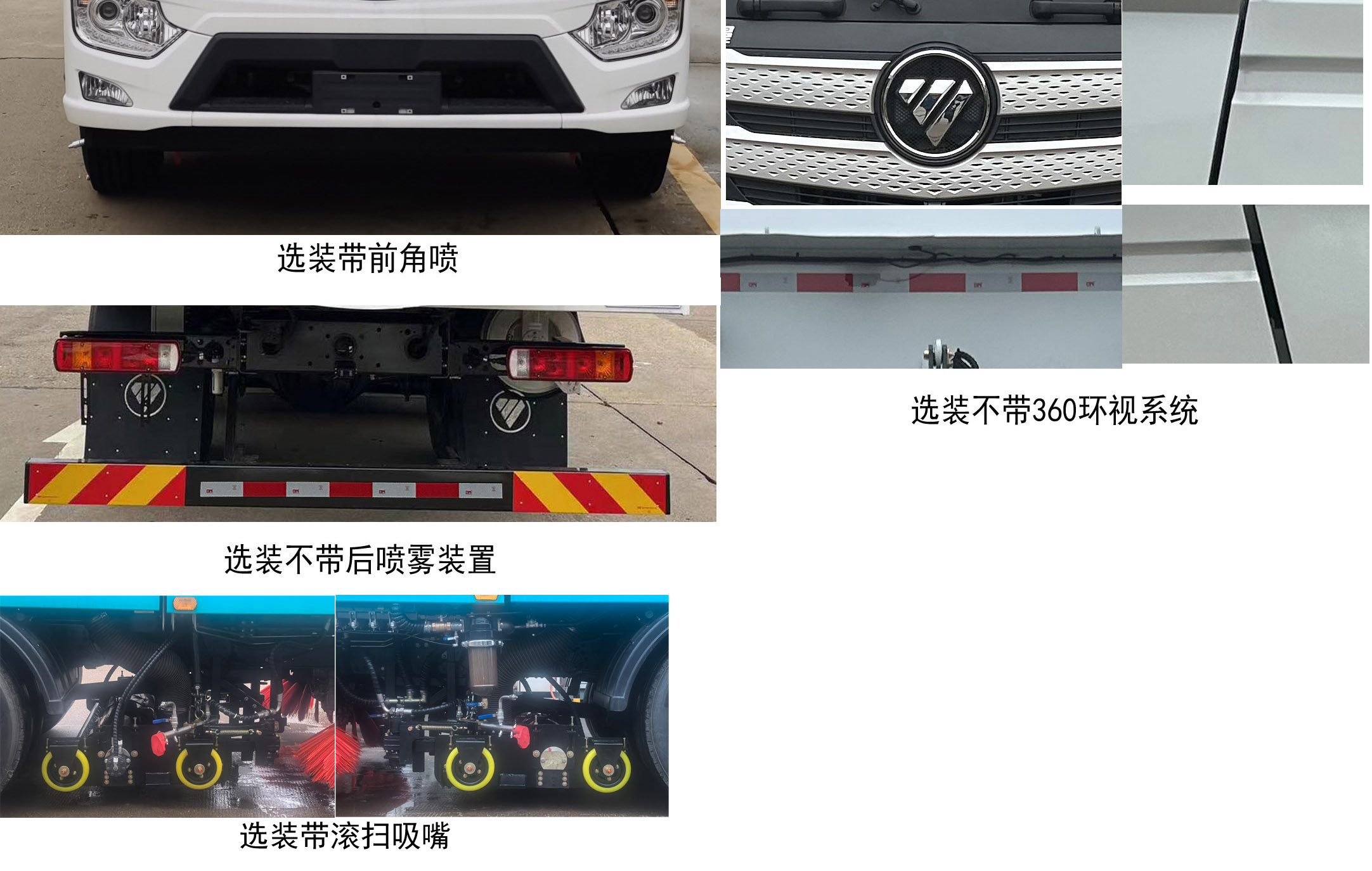 普羅科牌BJ5186TXSEV-P1純電動(dòng)洗掃車公告圖片