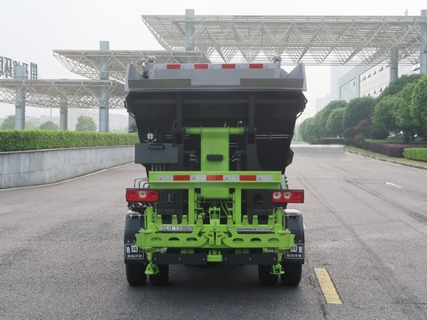 中聯(lián)牌ZBH5040ZZZSHCBEV純電動自裝卸式垃圾車公告圖片