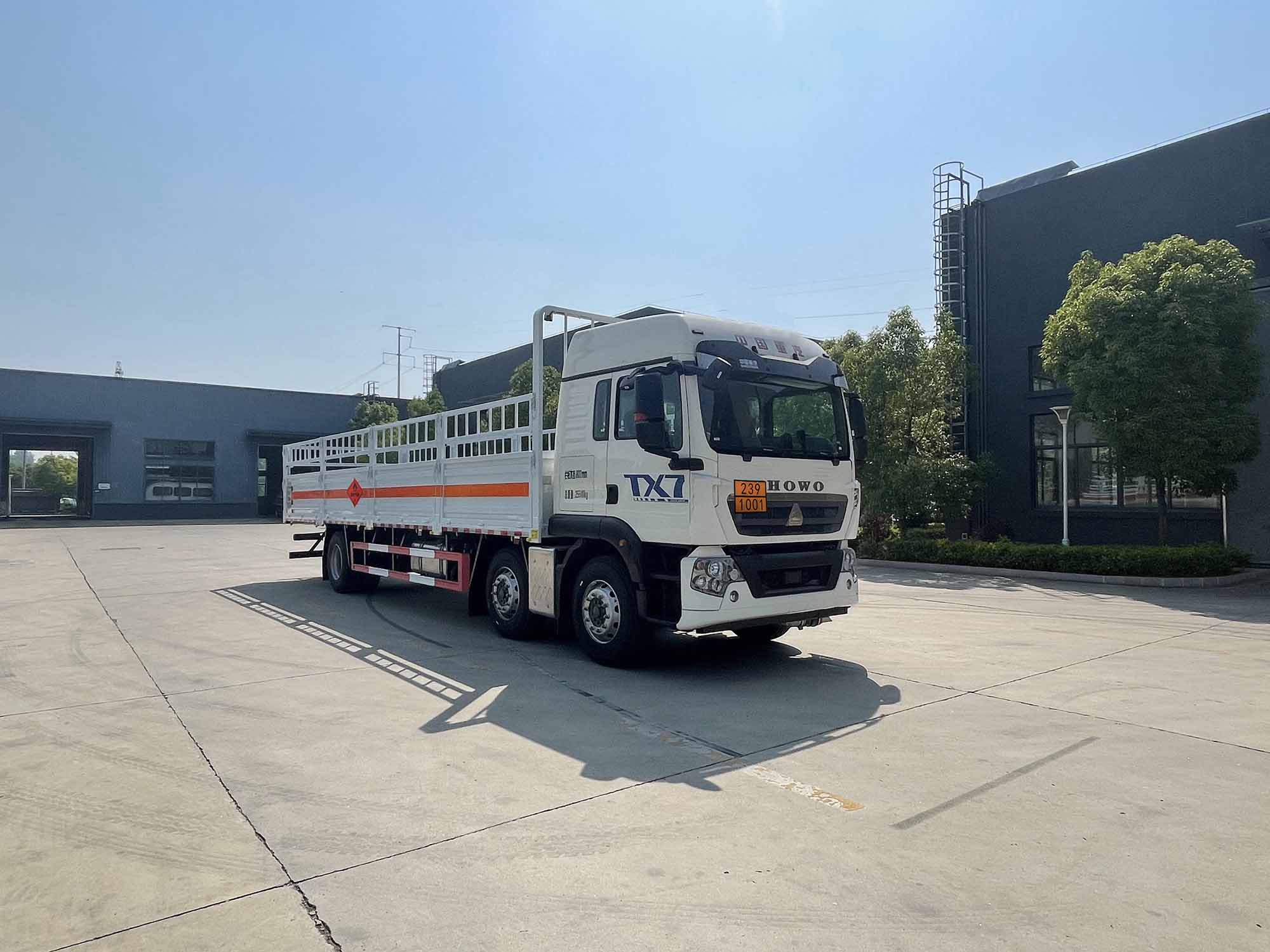 华威驰乐牌SGZ5260TQPZZ6T5气瓶运输车