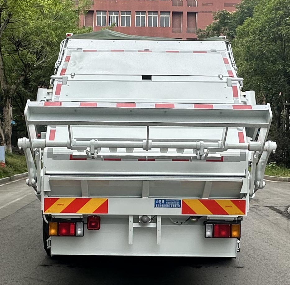 山花牌JHA5182ZYSQLABEV純電動(dòng)壓縮式垃圾車公告圖片