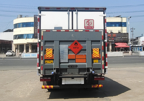 專力牌ZLC5091XRQCA6易燃?xì)怏w廂式運輸車公告圖片