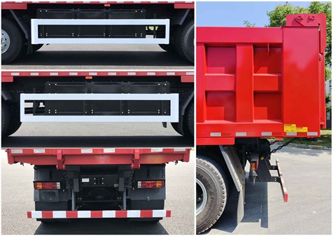 陕汽牌SX3317XF506BEVC1纯电动自卸汽车公告图片
