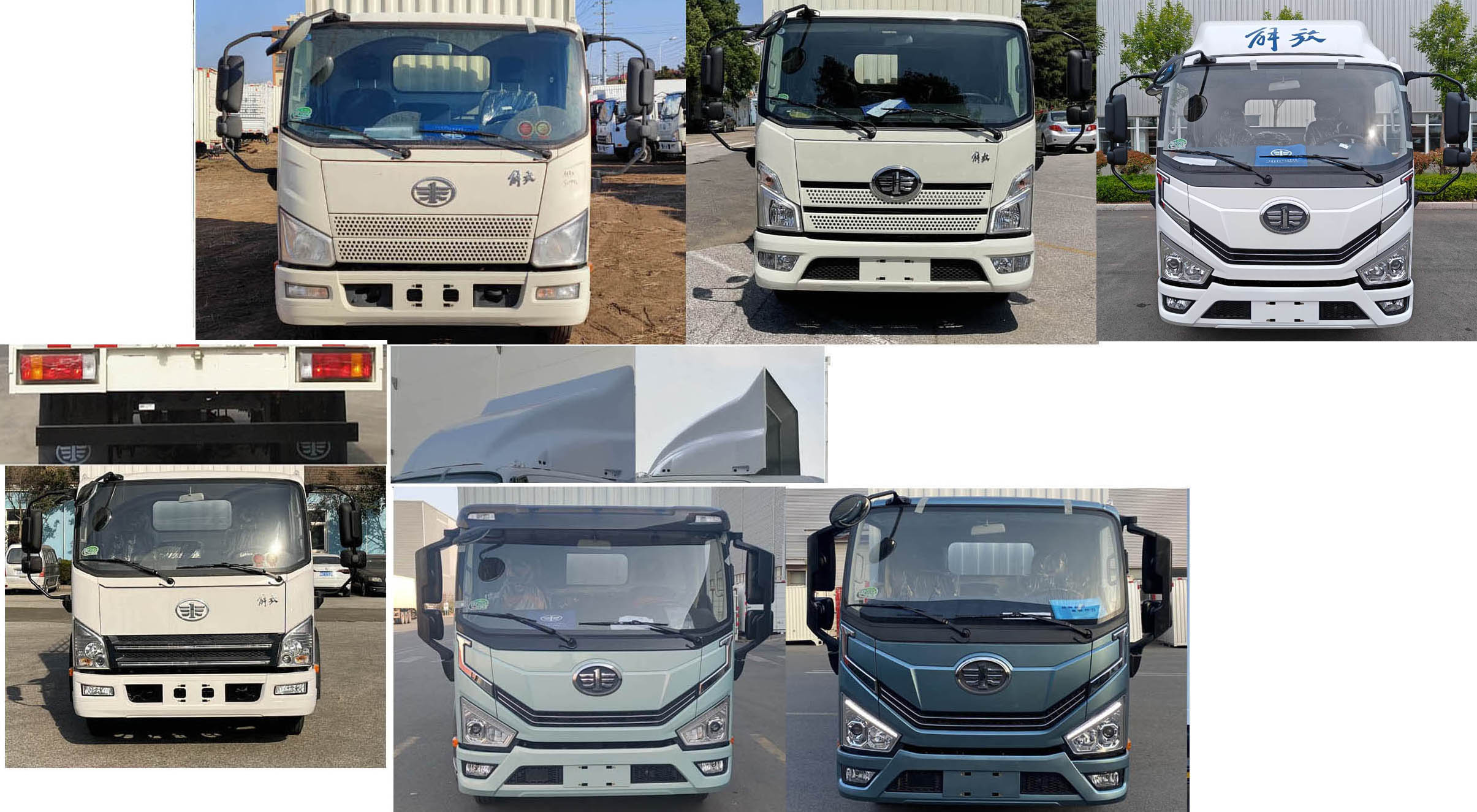 解放牌CA5044CCYP40L3BEVA84純電動倉柵式運輸車公告圖片