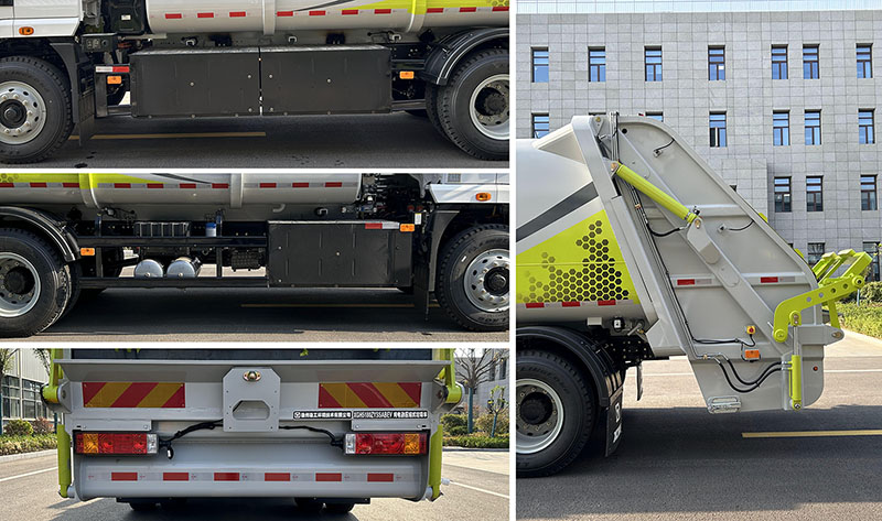 徐工牌XGH5180ZYSSABEV純電動壓縮式垃圾車公告圖片