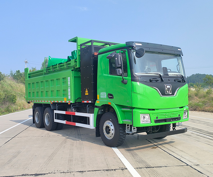 徐工牌 748马力 后双桥,后八轮 换电式纯电动自卸汽车(XGA3251BEVWCA)