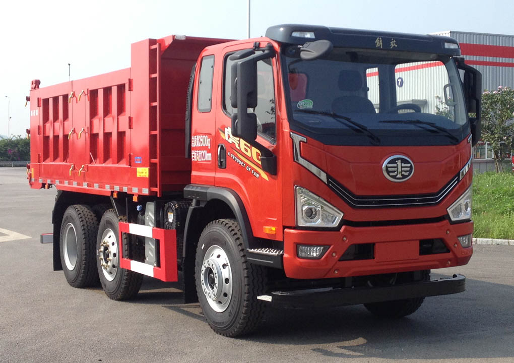 解放牌 235马力 前四后四(小三轴) 自卸汽车(CA3250P40K8L1T2E6A90)