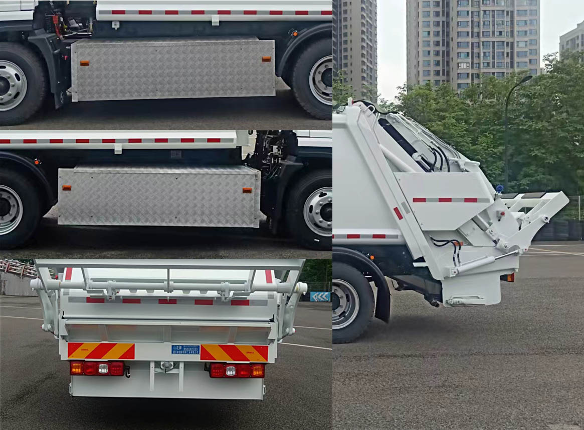 山花牌JHA5129ZYSSXBBEV純電動壓縮式垃圾車公告圖片