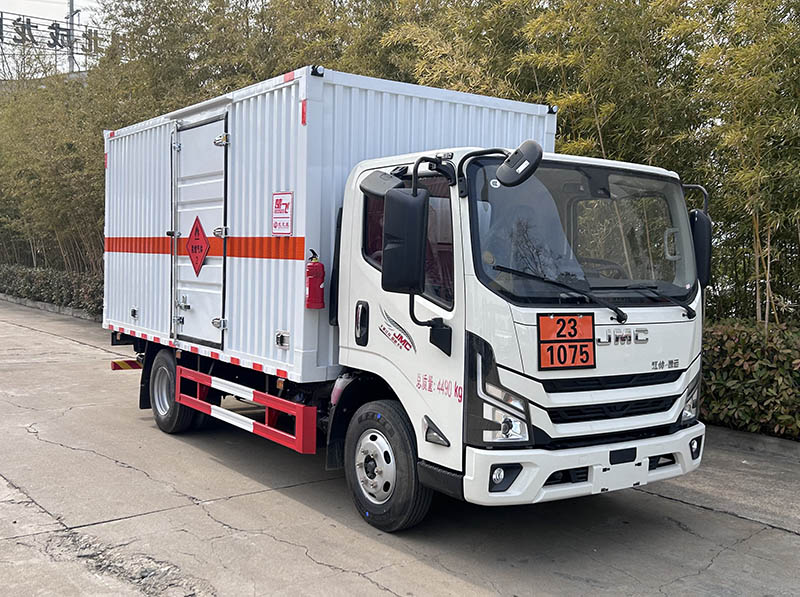 楚飞牌CLQ5042XRQ6JX易燃气体厢式运输车