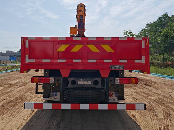 駿通牌JF5310JSQLZ14隨車起重運輸車公告圖片