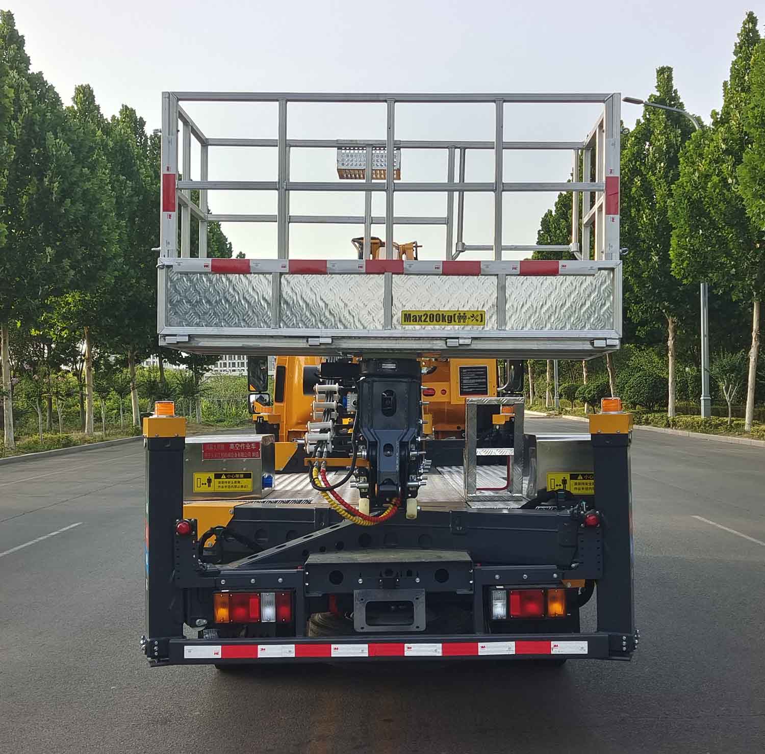 鴻昇久邦牌JBP5042JGKQL6高空作業(yè)車公告圖片