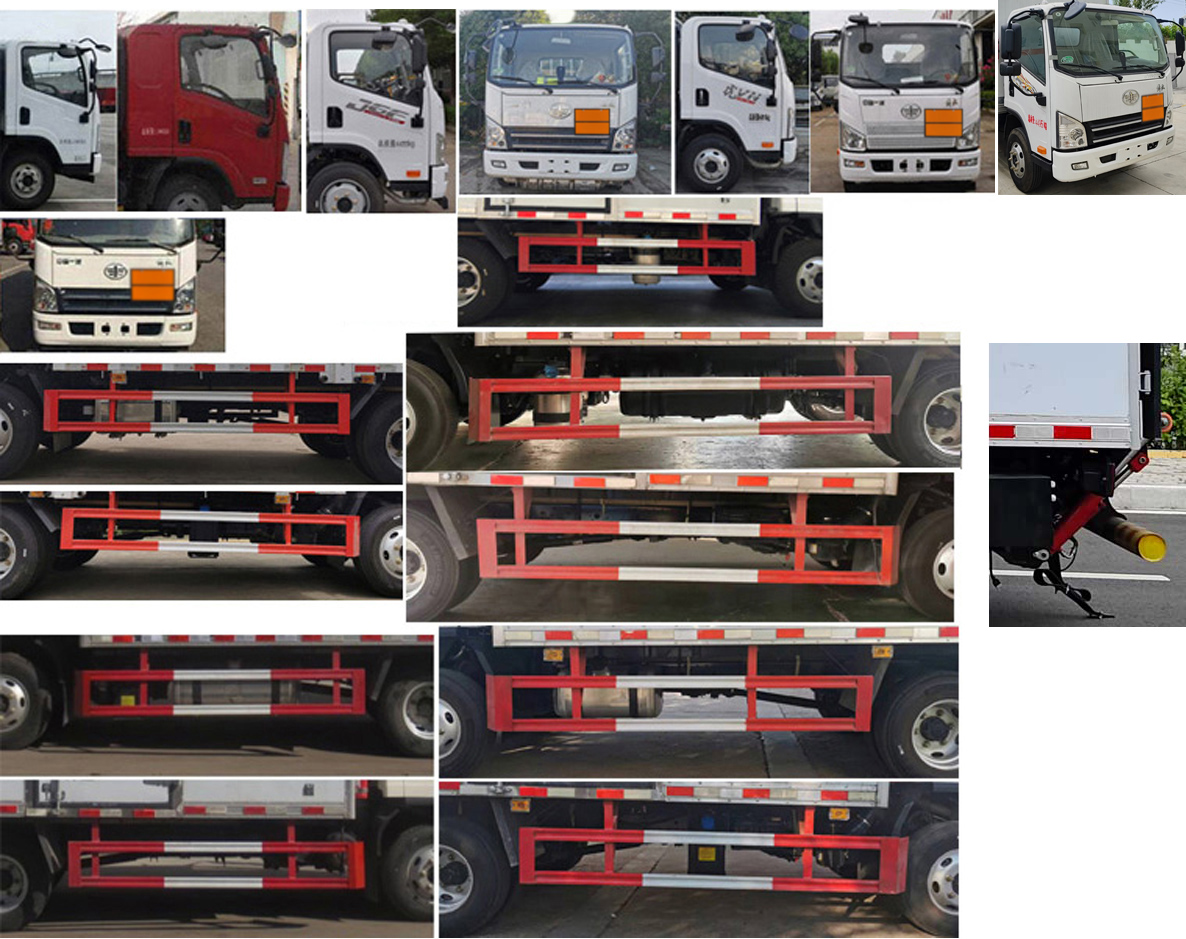 匯力威牌VVV5041XRQCA6易燃?xì)怏w廂式運輸車公告圖片