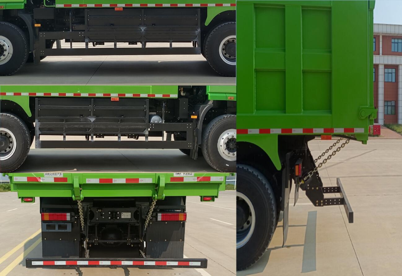 ZKH3251P4BEV1A 宇通牌585马力后双桥,后八轮纯电动6.8米纯电动自卸汽车图片