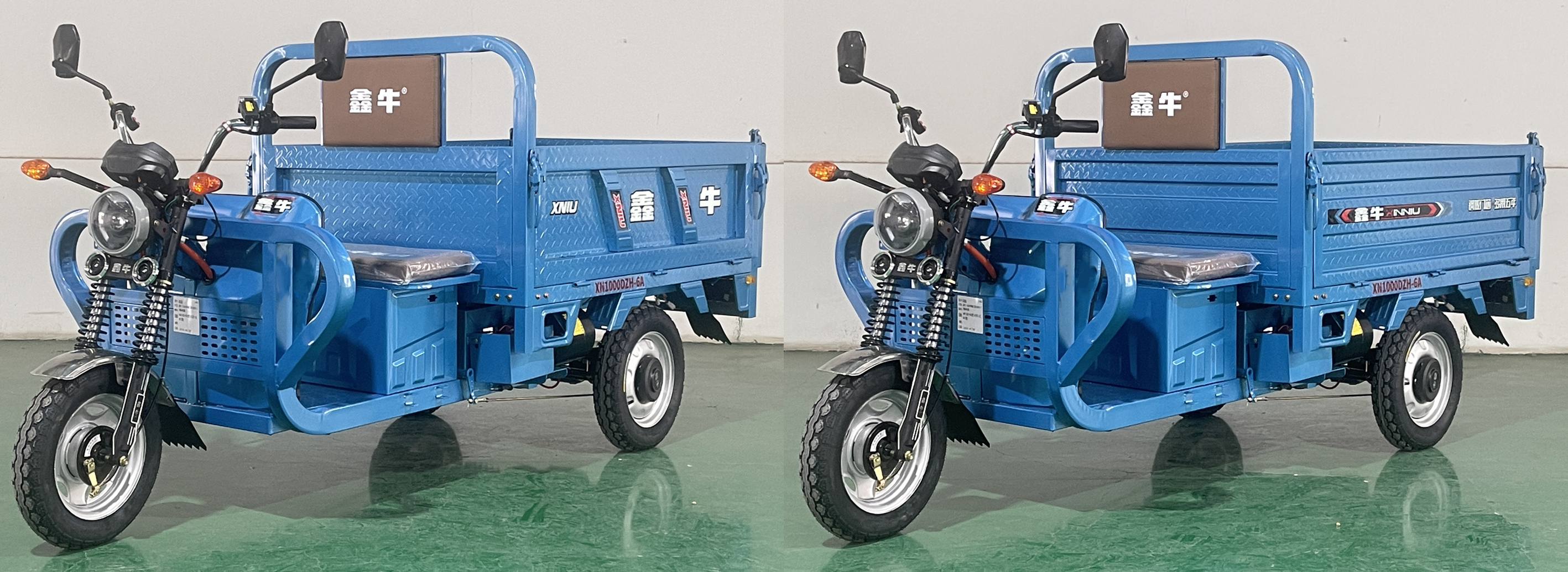 鑫牛牌XN1000DZH-6A电动正三轮摩托车公告图片