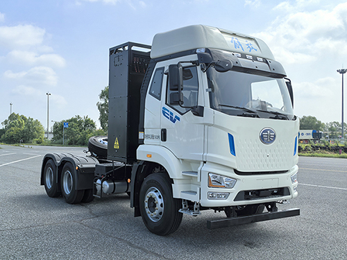 解放牌 190马力 换电式纯电动半挂牵引车(CA4250P62T1BEVA10)