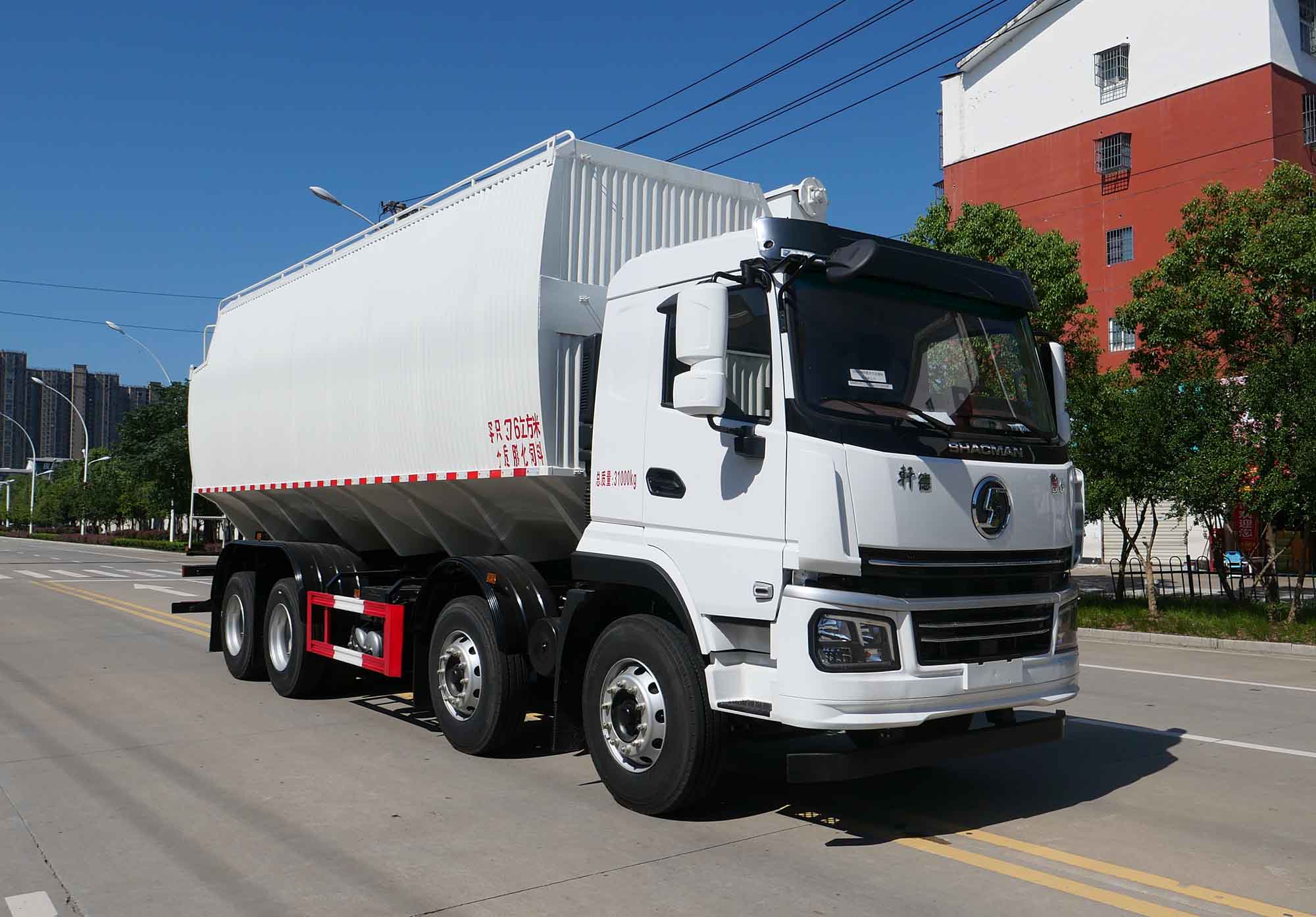 华通牌HCQ5310ZSLSX6散装饲料运输车