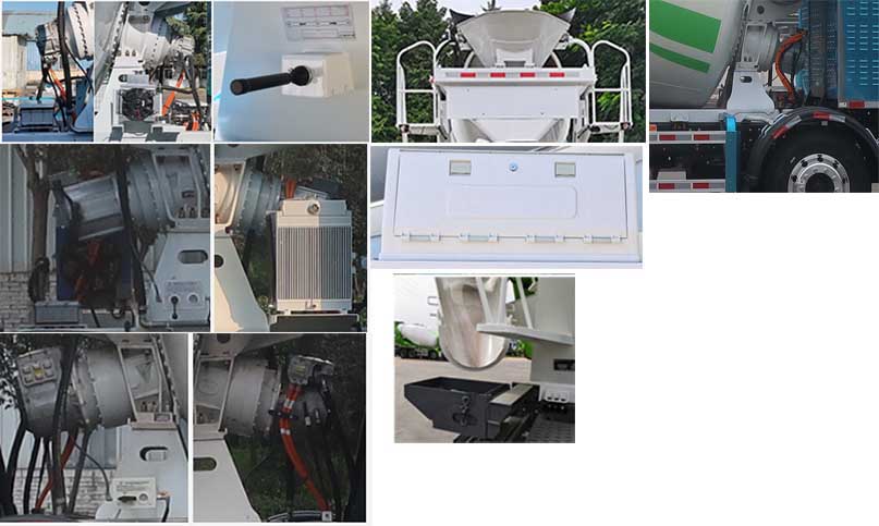 凌宇牌CLY5315GJB29BEVA純電動混凝土攪拌運(yùn)輸車公告圖片
