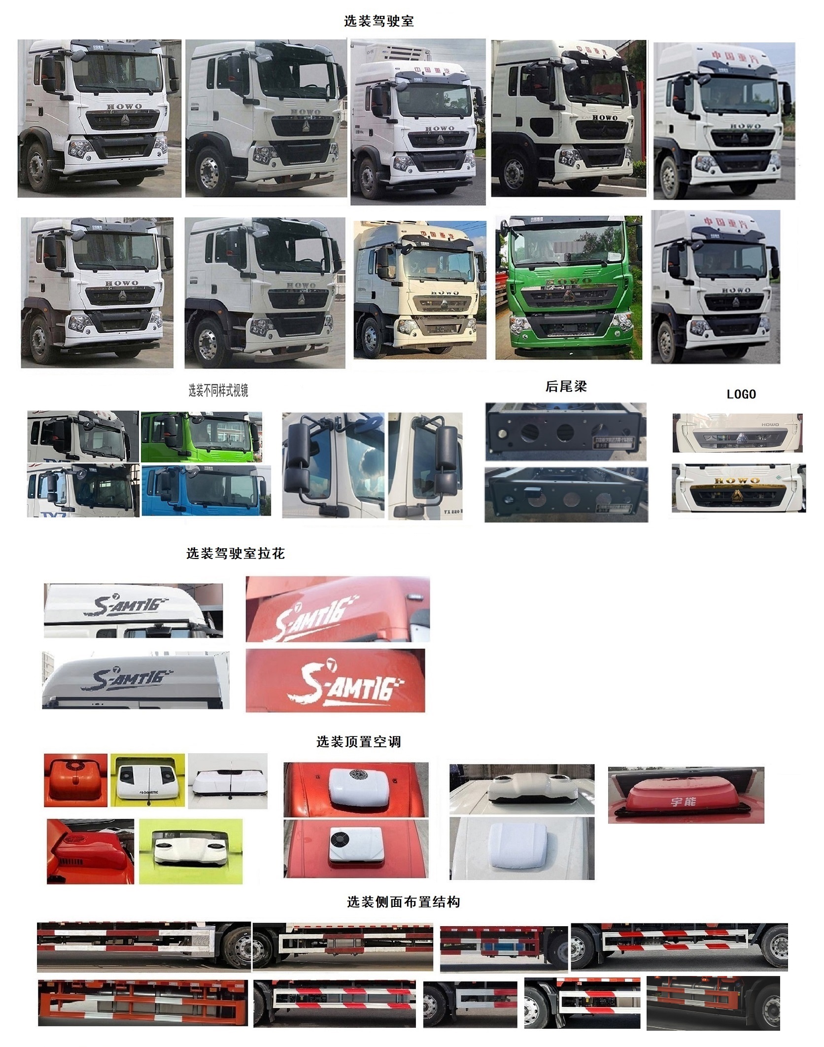 豪沃牌ZZ5187XLCN501GF1冷藏車公告圖片