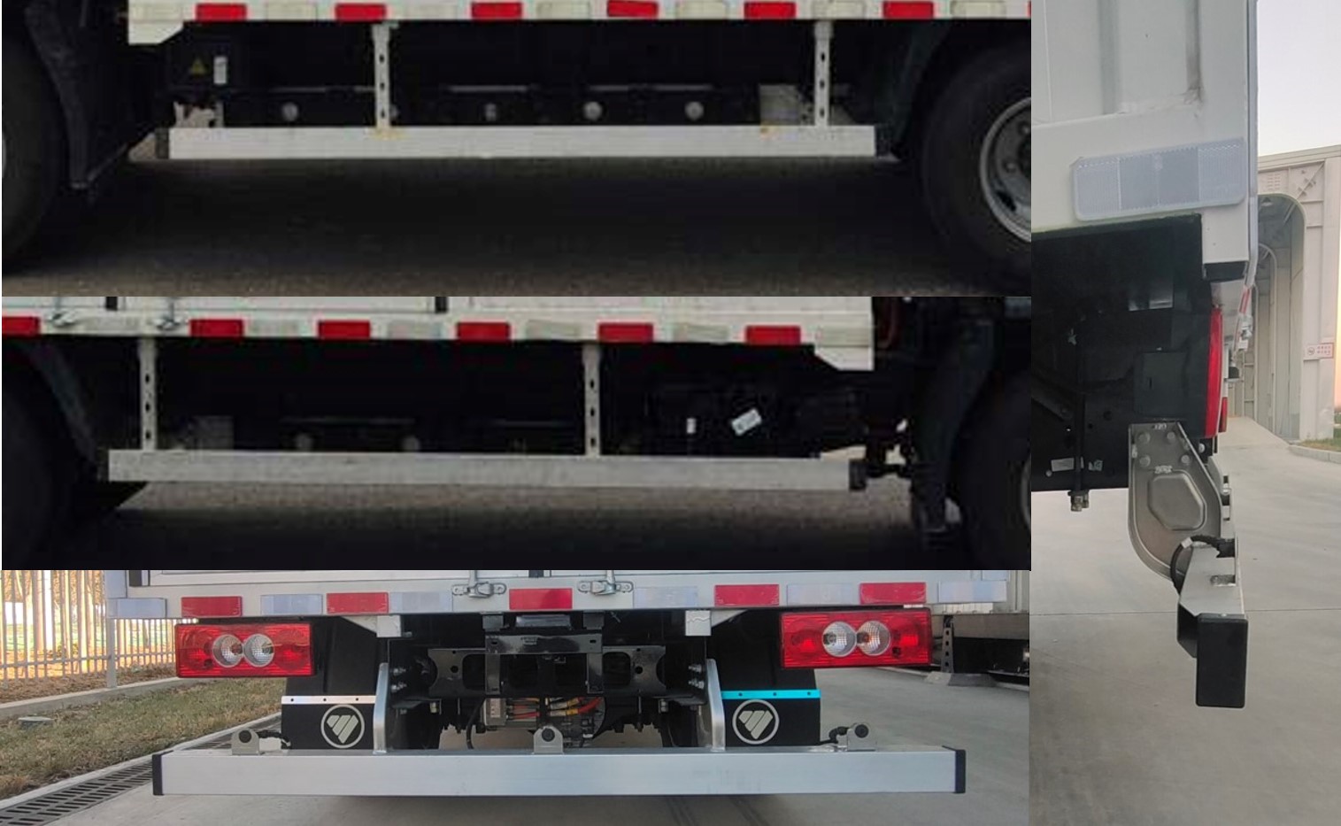 福田牌BJ5040XXYEVZ4純電動(dòng)廂式運(yùn)輸車公告圖片