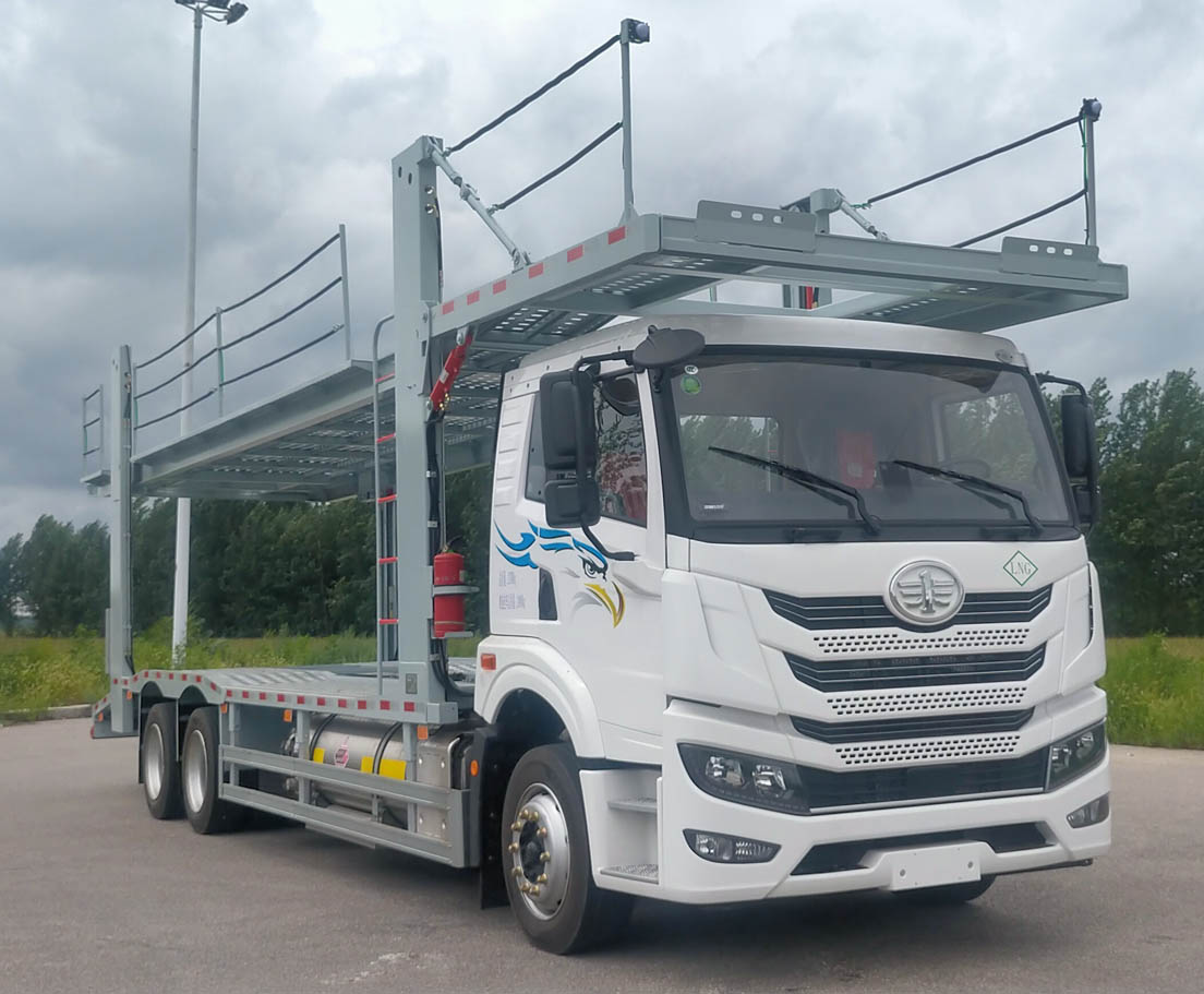 解放牌CA5250TCLP1K15L6T1NE6A81车辆运输车