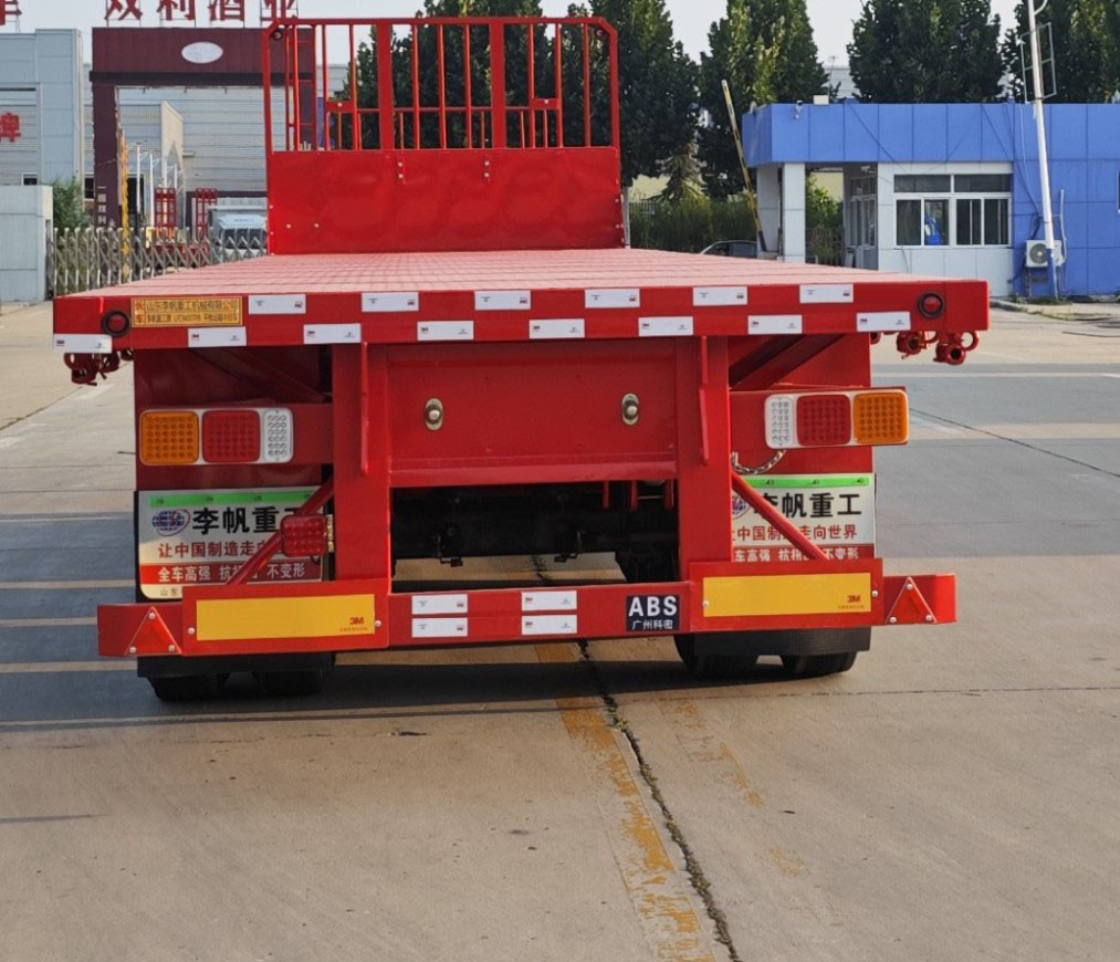 李帆重工牌LFC9400TPB平板运输半挂车公告图片