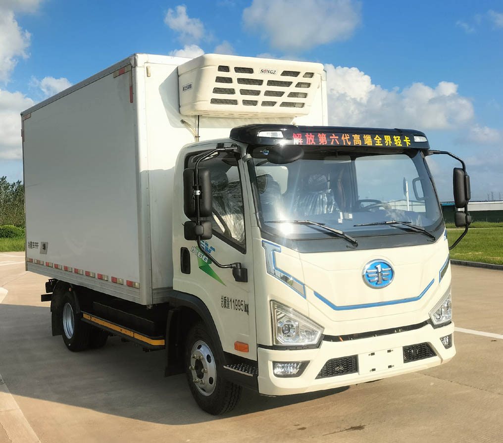 CA5120XLCP40L3BEVA84 解放牌纯电动冷藏车图片