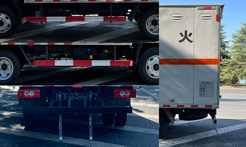 專威牌HTW5041XQYBJ6爆破器材運(yùn)輸車公告圖片