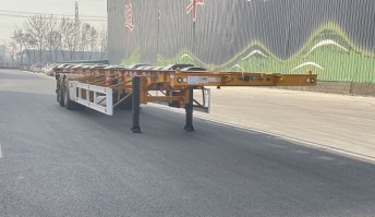 危险品罐箱骨架运输半挂车