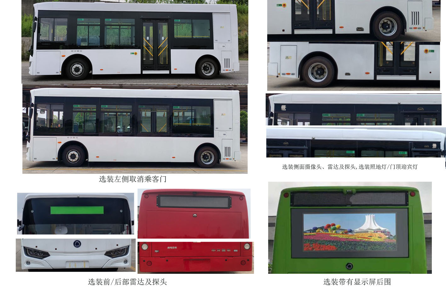 纯电动低入口城市客车图片