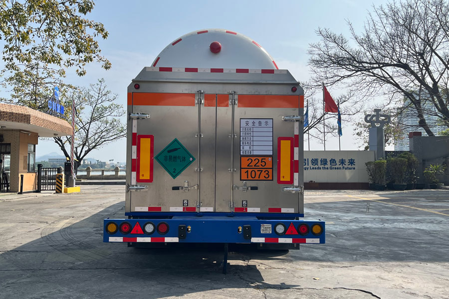 久远牌KP9408GDYYA低温液体运输半挂车公告图片