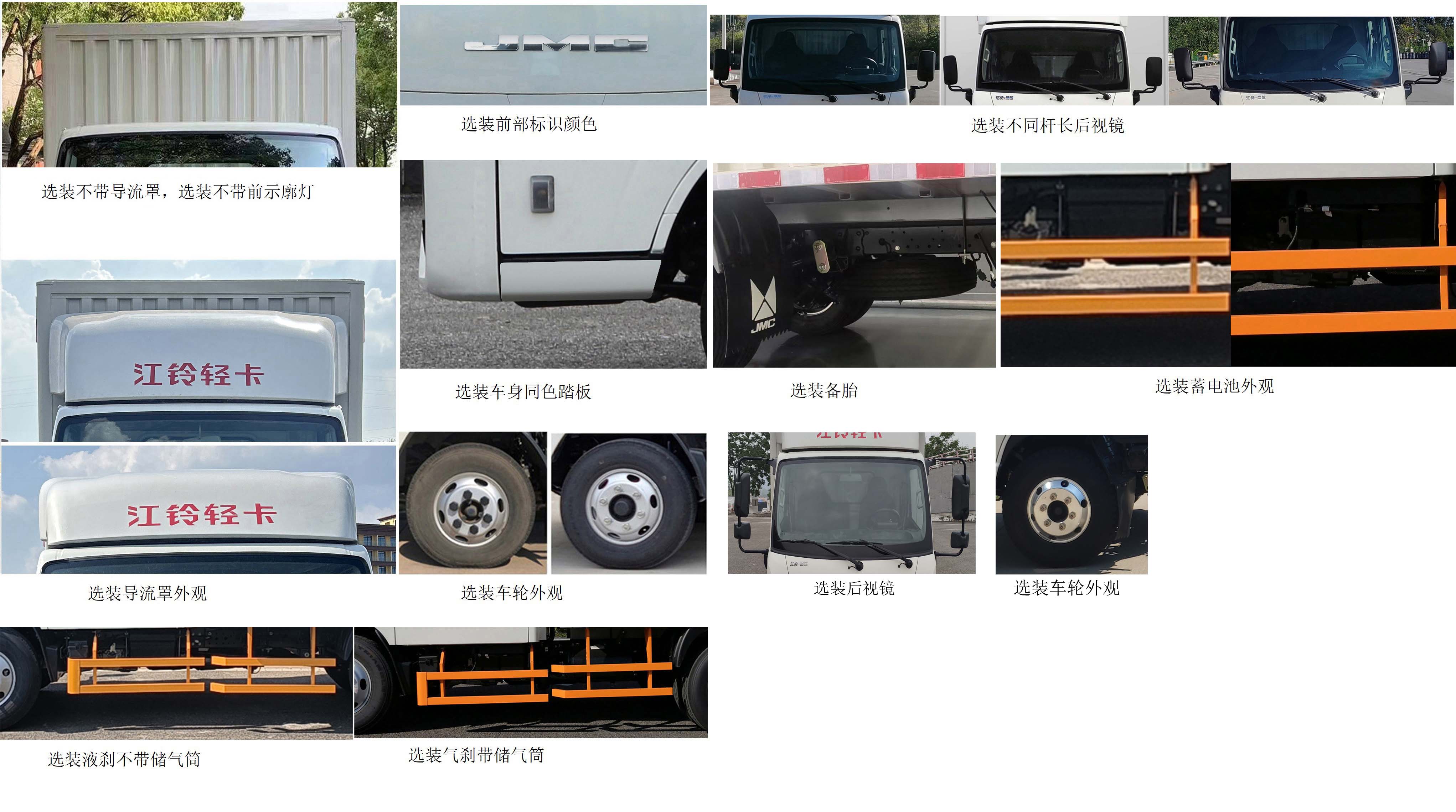 江铃牌JX5041XXYTSCM26厢式运输车公告图片