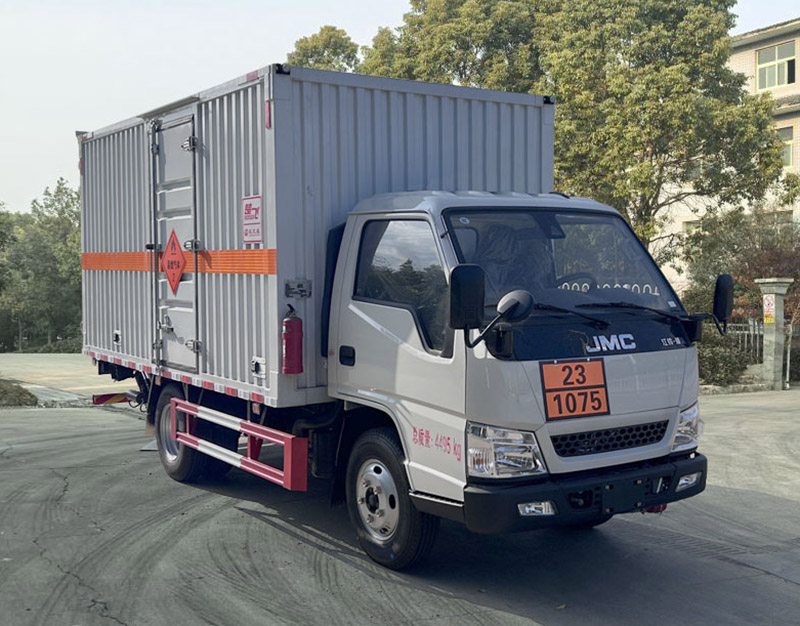 楚飞牌CLQ5040XRQ6JX易燃气体厢式运输车