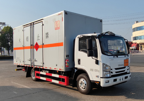 ZLC5080XRQQ6型易燃气体厢式运输车图片