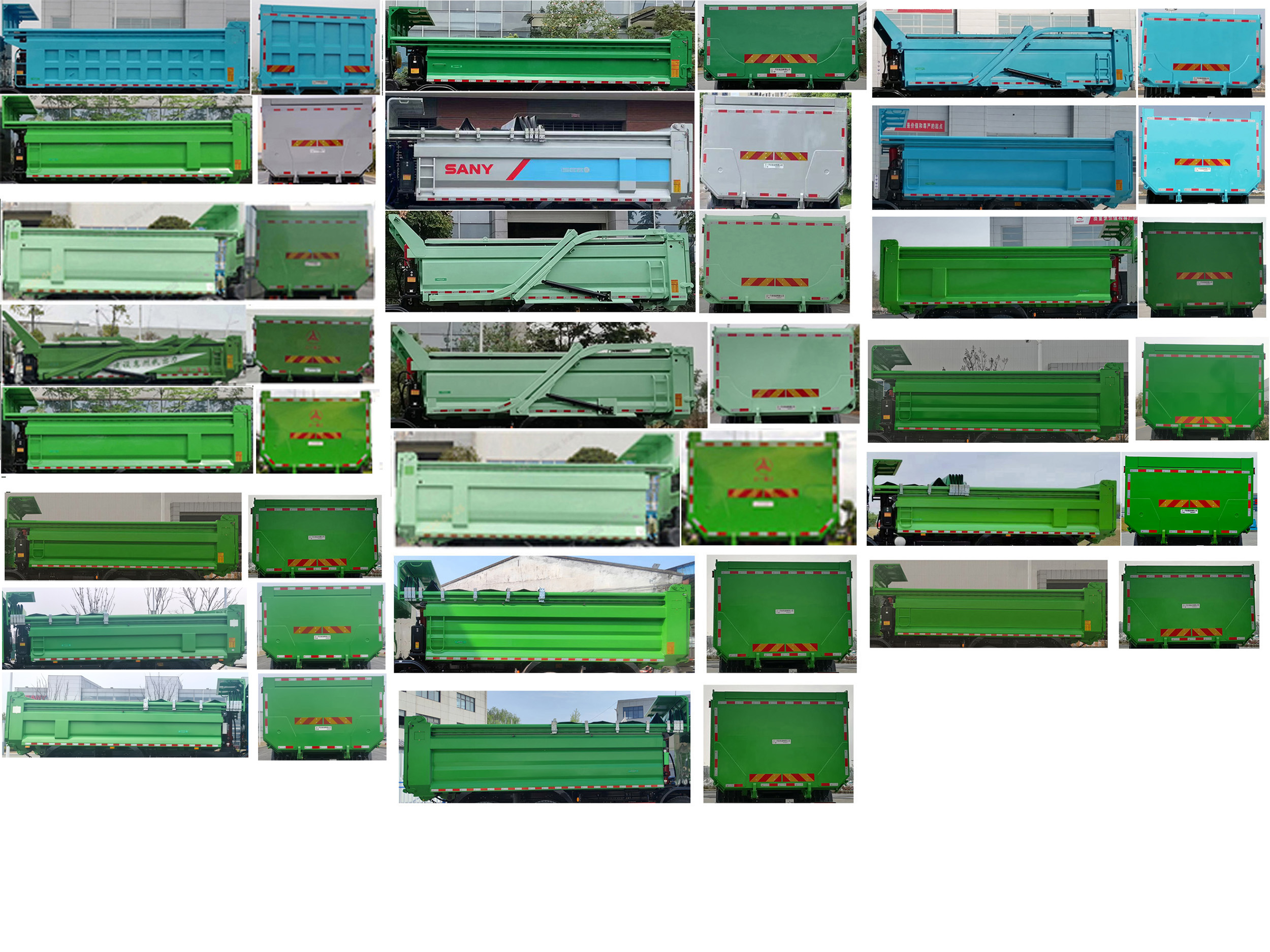 SYM3311ZM6FCEV1 三一牌483马力前四后八氢气5.6米燃料电池自卸汽车图片