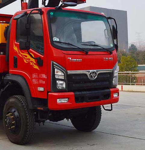 華通牌HCQ5110ZZDSTQ6抓斗式垃圾車公告圖片