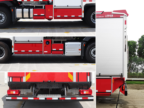 金盛盾牌JDX5180GXFAP40/VL61壓縮空氣泡沫消防車公告圖片