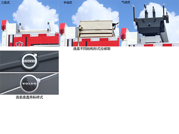 金盛盾牌JDX5180GXFAP40/VL61壓縮空氣泡沫消防車公告圖片