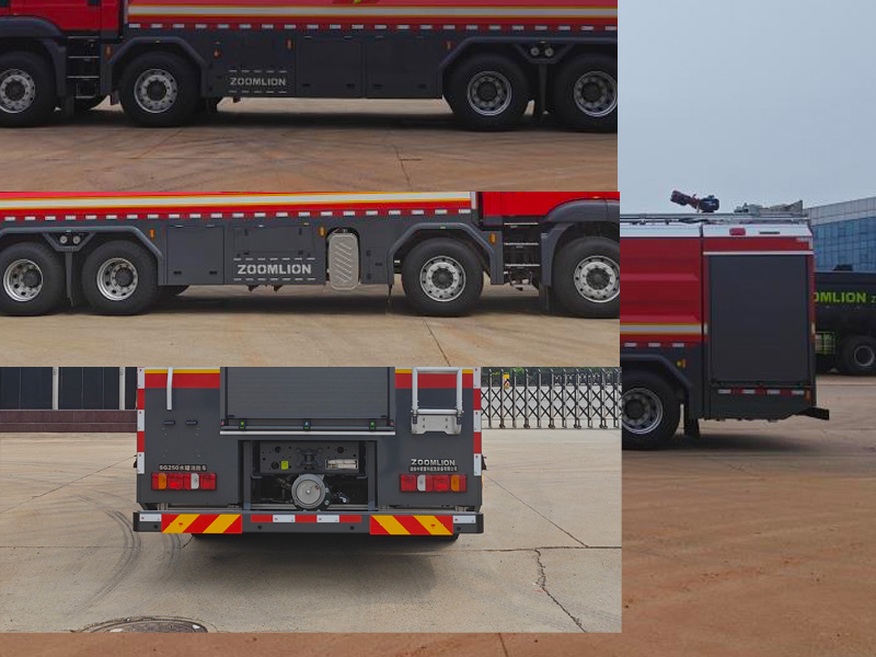 中联牌ZLF5435GXFSG250水罐消防车公告图片
