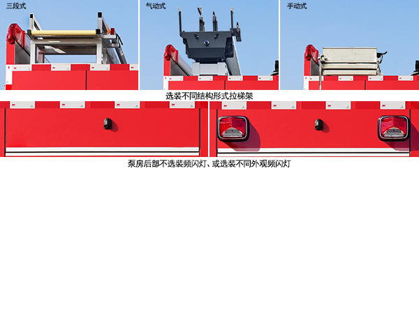 金盛盾牌JDX5290GXFPM120/B6G泡沫消防車公告圖片