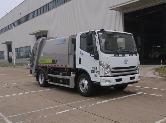 中标牌ZBF5121ZYSSHABEVF纯电动压缩式垃圾车