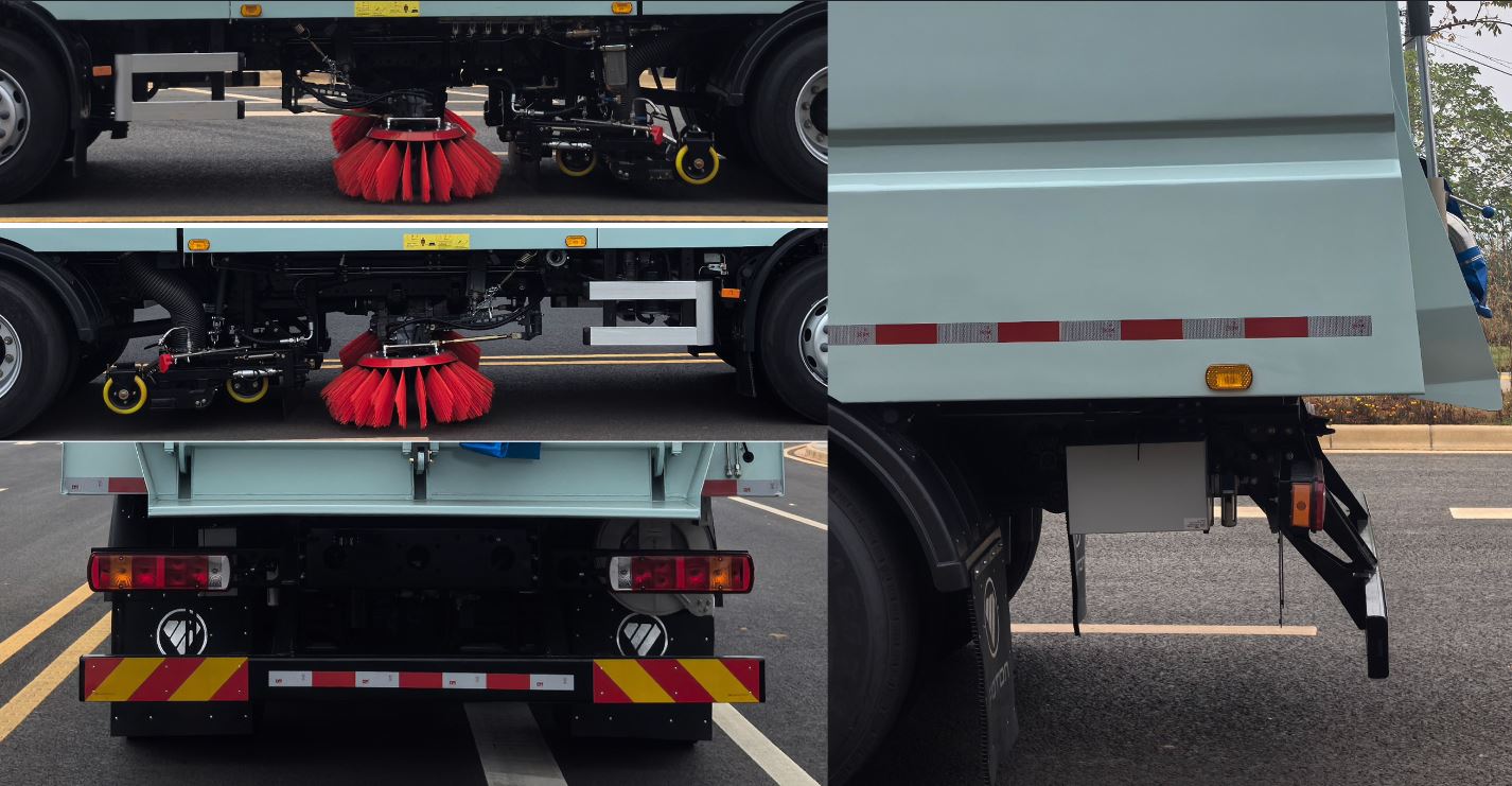福田牌BJ5186TXSEV-H1纯电动洗扫车公告图片