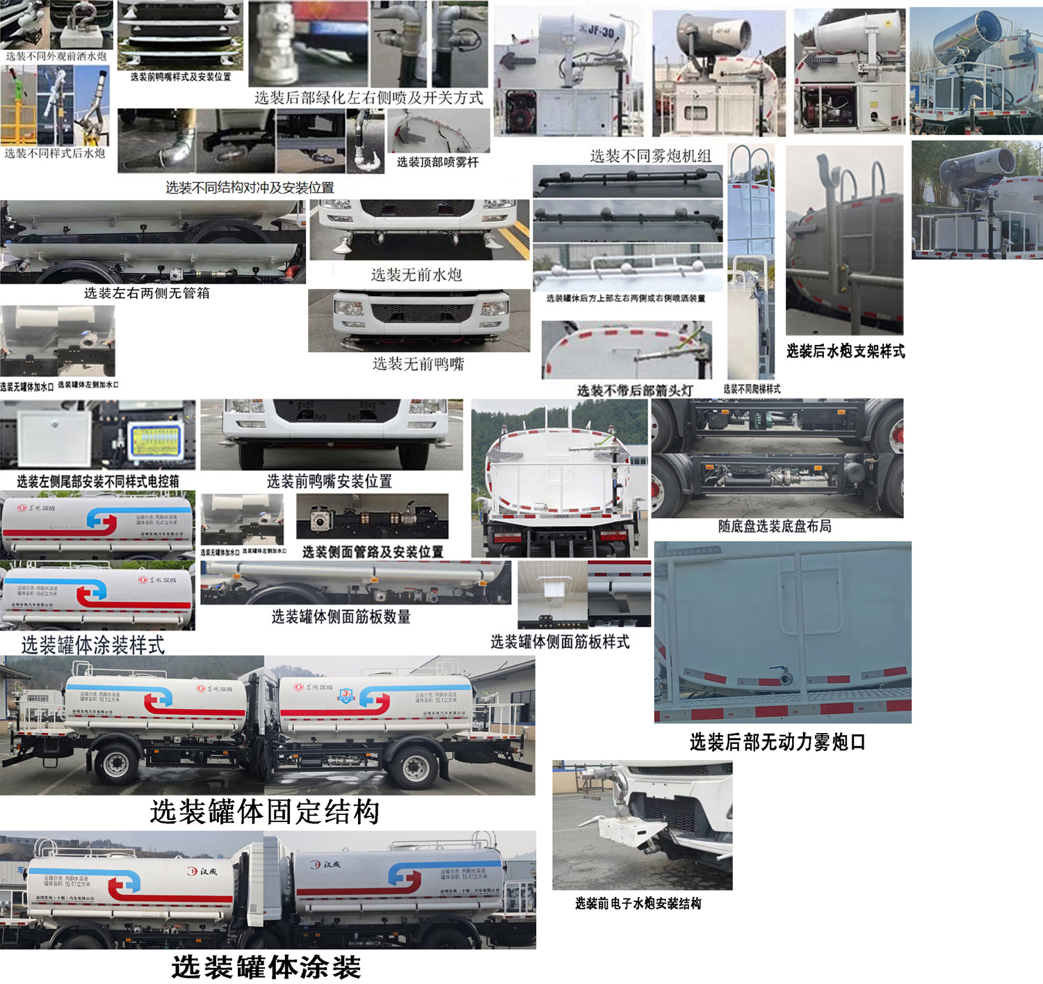 漢成牌HCS5160GPSSEQ6綠化噴灑車(chē)公告圖片