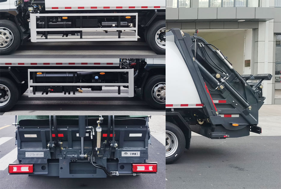 宇通牌YTZ5120ZYST0D6壓縮式垃圾車公告圖片